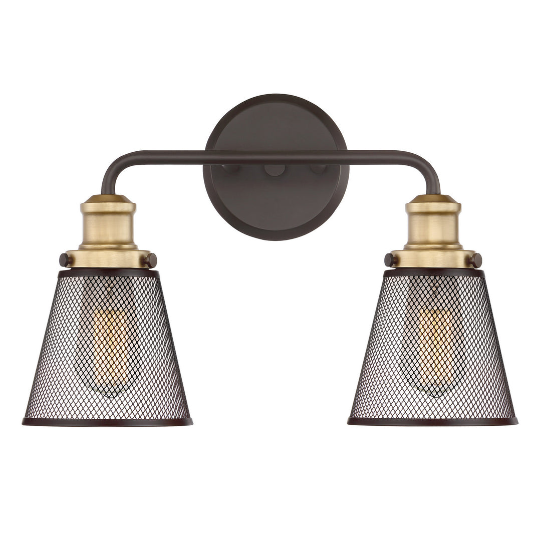 Quoizel - VLT8602WT - Two Light Bath Fixture - Vault - Western Bronze