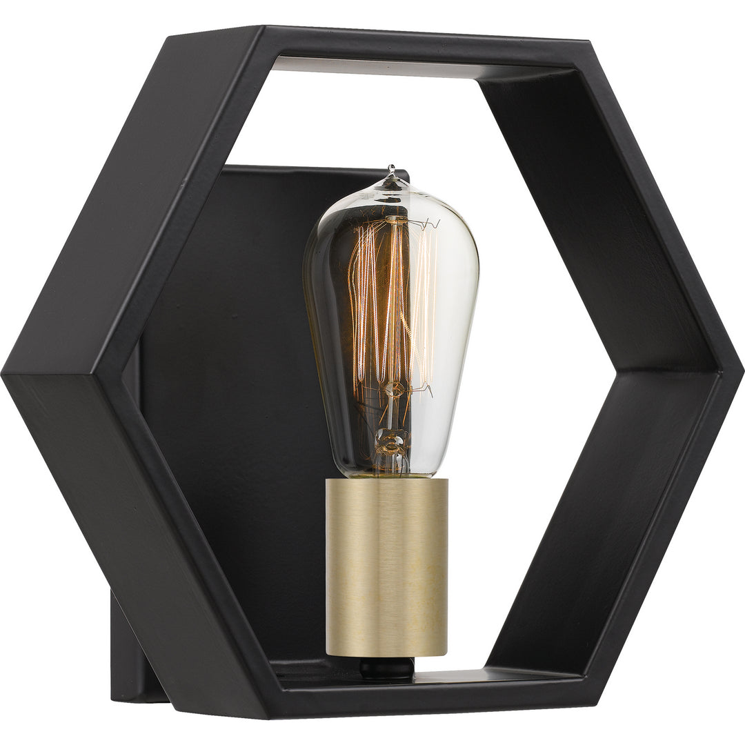 Quoizel - BSK8701EK - One Light Wall Sconce - Bismarck - Earth Black