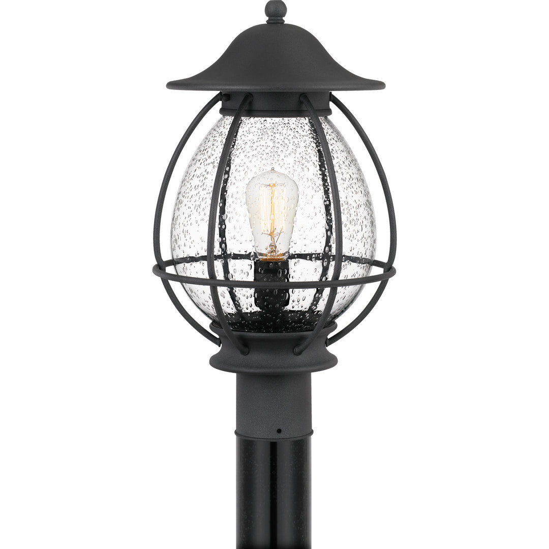 Quoizel - BST9011MB - One Light Outdoor Post Mount - Boston - Mottled Black