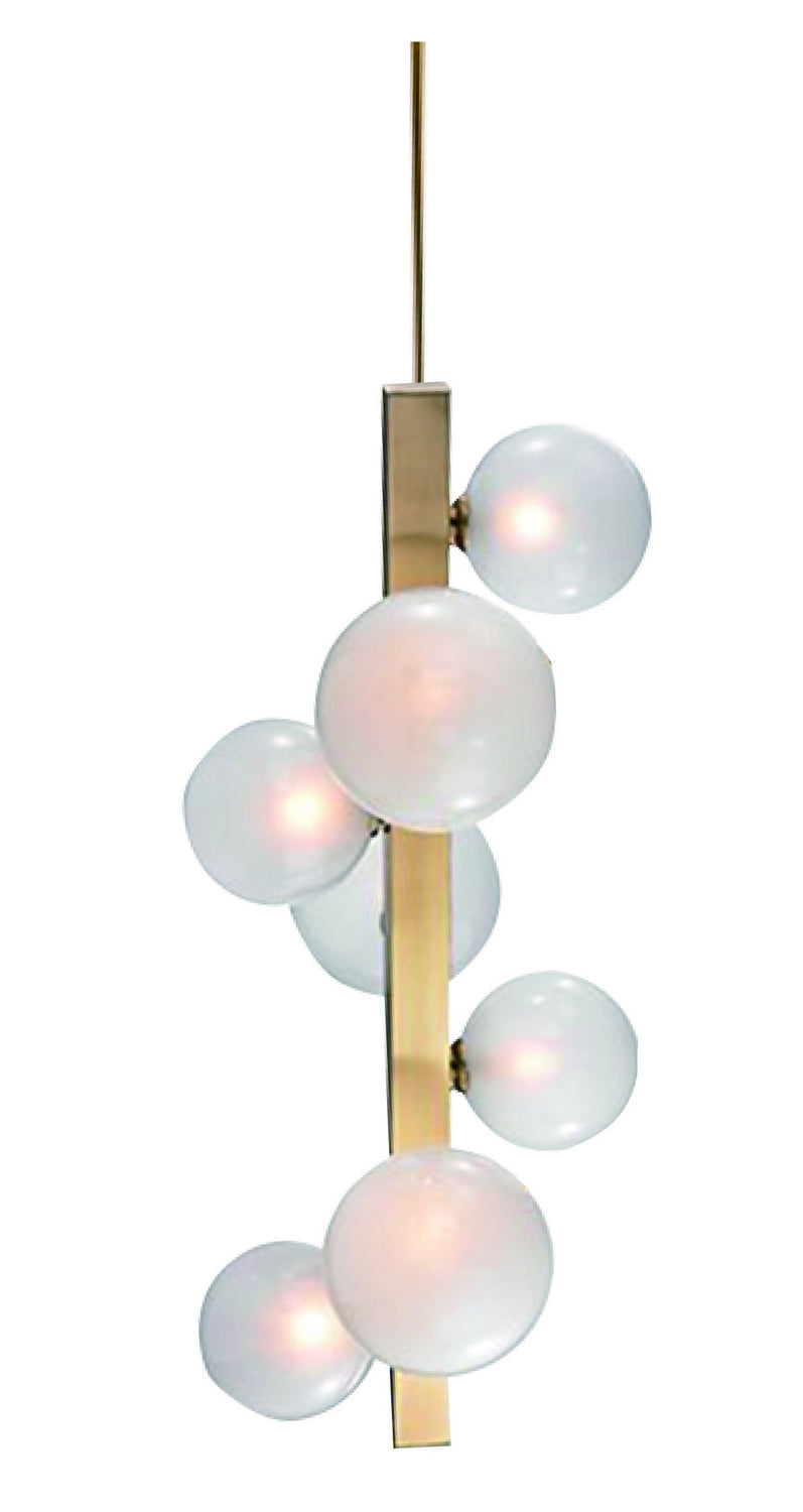 Lexington House - TM16 - Seven Light Chandelier - Gold