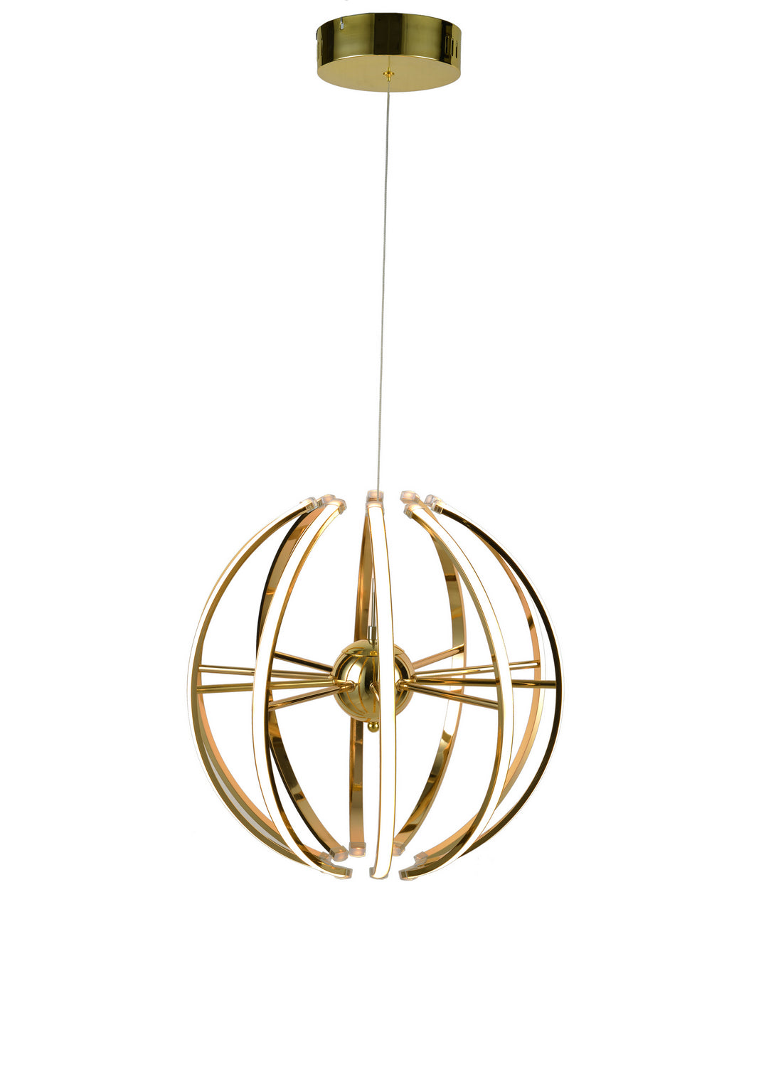 Lexington House - TR07 - LED Chandelier - Gold