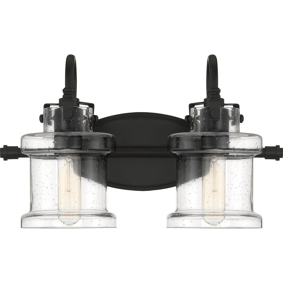 Quoizel - DNY8602EK - Two Light Bath Fixture - Danbury - Earth Black