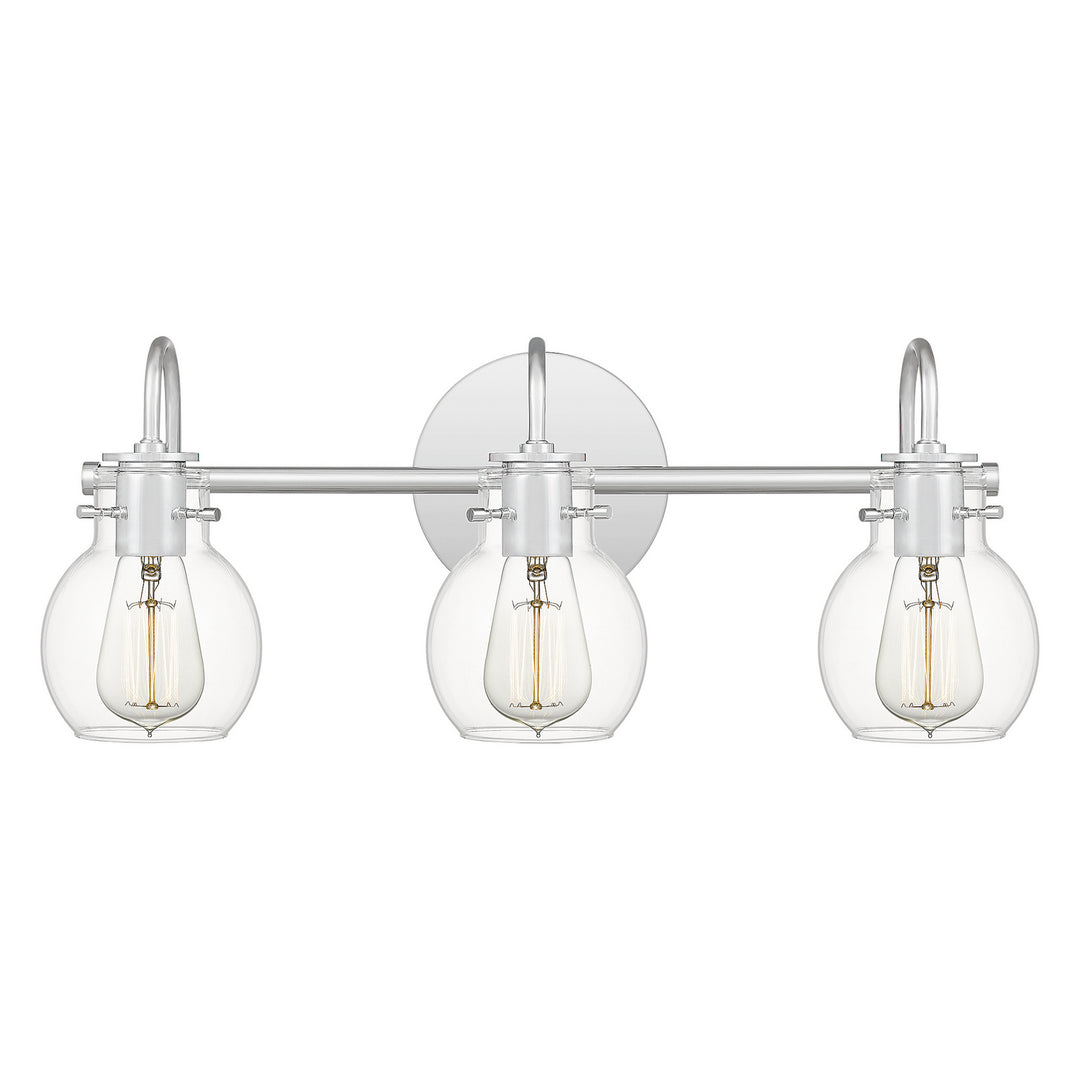 Quoizel - ANW8603C - Three Light Bath Fixture - Andrews - Polished Chrome