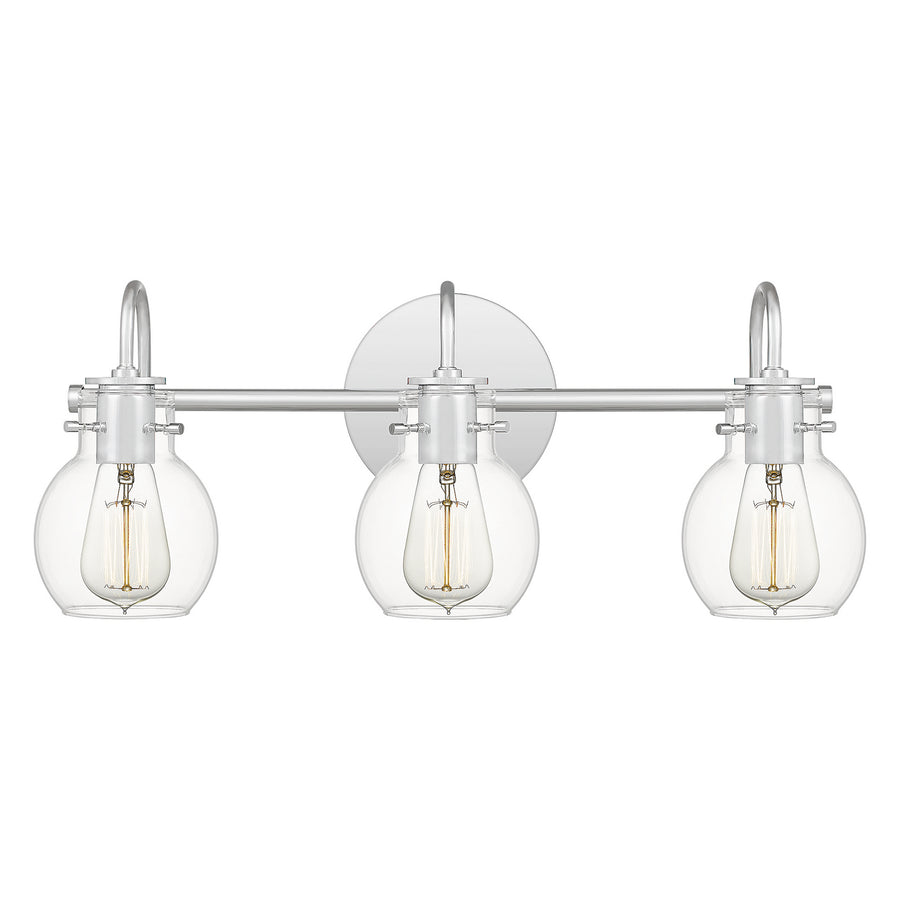 Quoizel - ANW8603C - Three Light Bath Fixture - Andrews - Polished Chrome